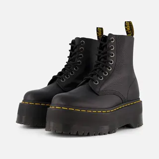 Dr. Martens Quad Retro Max Veterboots Zwart Leer - Maat 38