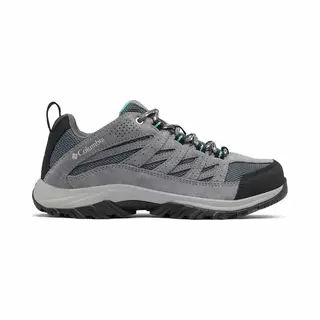 Columbia Women's Crestwood Low Rise Hiking Shoes, Grey (Graphite X Pacific Rim), 8.5 Uk
