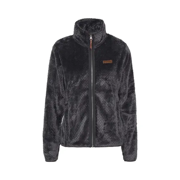 Columbia Women's Fire Side 2 Sherpa Full Zip Full Zip Fleece Jacket, Shark X Spring 24, Size M thumbnail