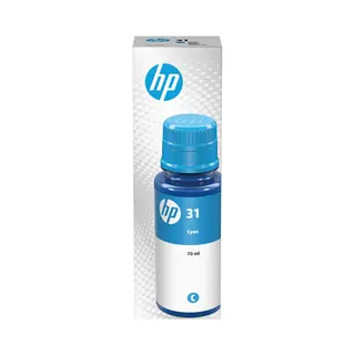 Hp 31 Cyan Original Tintenflasche, 70 ml