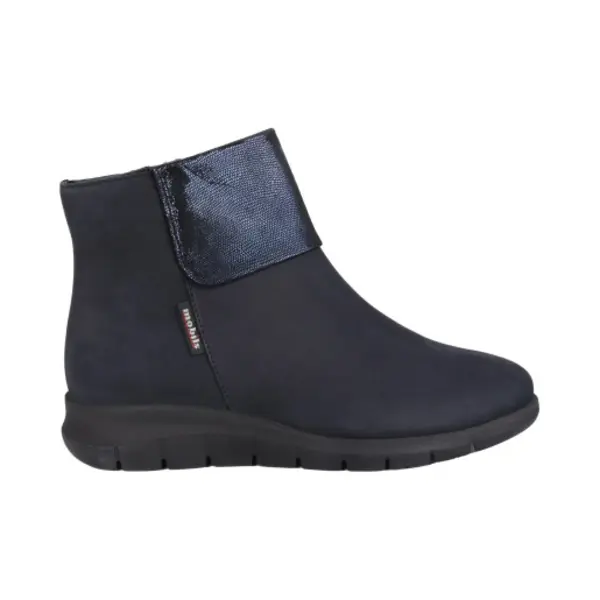 Mephisto Mobils Ilinca - Dames Laars - Blauw - Maat 38.5 (Eu) 5.5 (Uk) thumbnail
