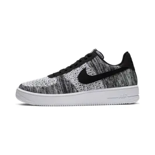 Nike Air Force 1 Flyknit 2 Black Pure Platinum