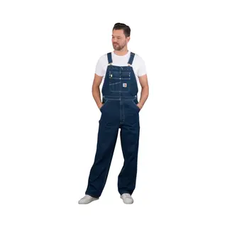 Carhartt, Werkbroek, Ogrodniczki Los Model Denim Darkstone (W40/L32)