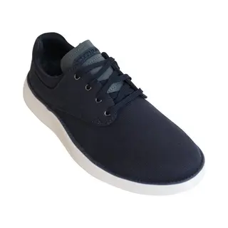 Skechers Mens Status 2.0 Burbank Sneaker, Navy Canvas, 8 Uk
