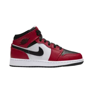 Air Jordan Jordan 1 Mid Chicago Black Toe (Gs), Uk 3.5