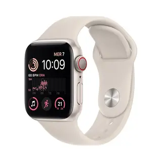 Apple Watch Se Oled 40 mm Digitaal 324 x 394 Pixels Touchscreen 4G Beige Wifi Gps