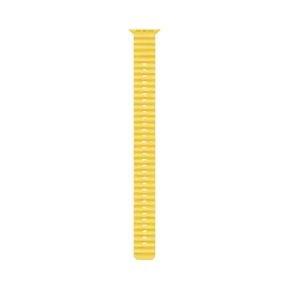 Apple MQED3ZM/A?Es Intelligentes tragbares Accessoire Band Gelb Fluor-Elastomer