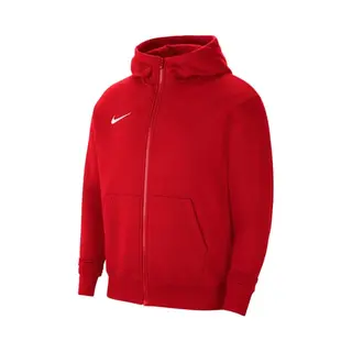 Nike Jongens Hoodie Met Rits, Universiteit Rood/Wit, Xl