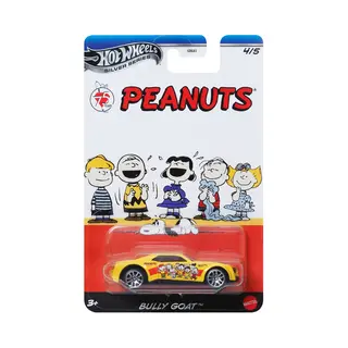 Hot Wheels Peanuts 1:64 Scale Toy Car, 75th Anniversary Vehicle (Styles May Vary)