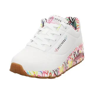 Skechers, Damen, Sneakers, Schnürschuhe, Weiss, (35.5)