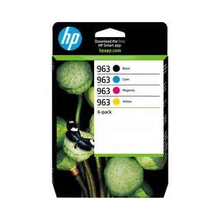 Hp 963 4-pack Black/Cyan/Magenta/Yellow Original Ink Cartridges