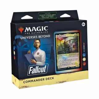 Wizards of the Coast Magic The Gathering, Universes Beyond - Fallout - Commander Deck