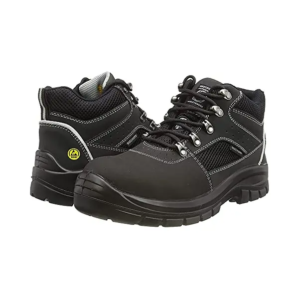 Skechers Men's Trophus Letic Ankle Boot Safety Footwear, Black, 9.5 Uk thumbnail