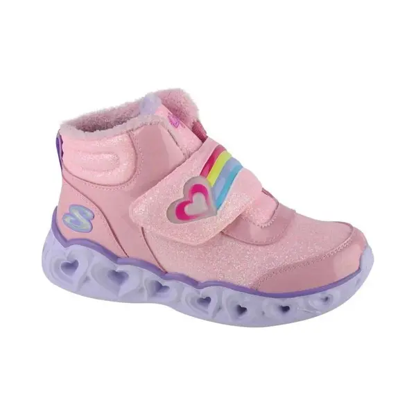 Skechers, Mädchen, Sneakers, Heart Lights - Brilliant Rainbow Junior Schuhe, Mehrfarbig, (35) thumbnail