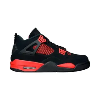 Nike Jordan 4 Retro Psg Paris Saint-Germain CZ5624-100 Herren-Schuhe, Schwarz/weiß-rot, 43 Eu