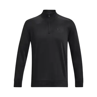 Under Armour Mens Fleece Tops Men's Armour Fleece® ¼ Zip, Black, 1373358-001, 3XL