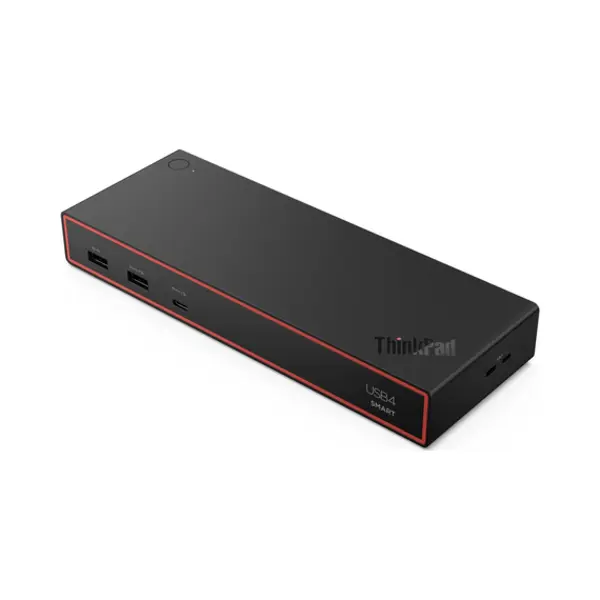 Lenovo ThinkPad USB4 Smart Dock 5500 Kabelgebunden Schwarz thumbnail