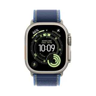 Apple MG9R4ZM/A Smart Wearable Accessories Band Blue Titanium, Polyester, Spandex, Nylon