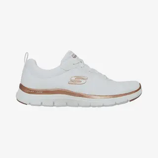 Skechers Flex Appeal 4.0 Brilliant View Damen Fitnessschuhe Weiß - 38.5