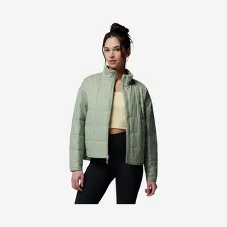 Columbia Women's Sienna Hill Quilted Jacket, Winter Jacket, Safari, Large