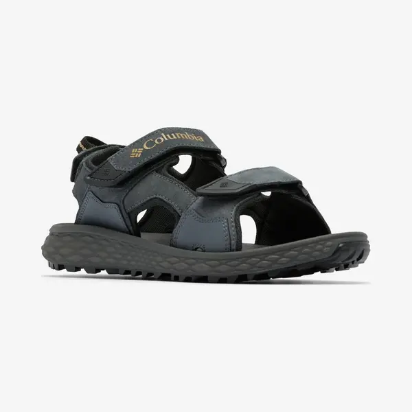 Columbia Men's Konos Hiker 3-Strap, Sports And Outdoor Sandals, Graphite/Black, 12 thumbnail