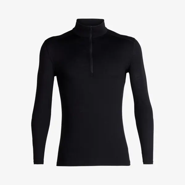 Icebreaker 200 Oasis Half Zip Langarmshirt Marineblau - L thumbnail