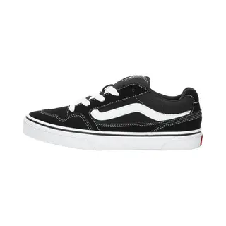 Vans Caldrone Basketjongens, Suède/mesh, Zwart/wit, 34 Eu