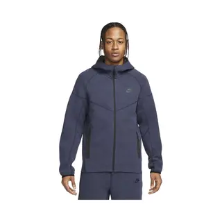 Nike FB7921-473 Nike Tech Fleece Sweatshirt Herren Obsidianheather/Black Größe M