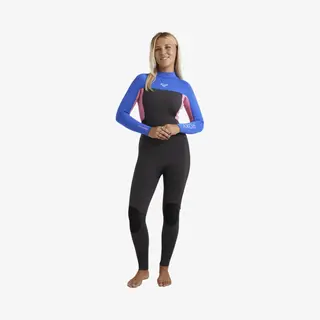 Xl Roxy 4/3mm Prologue+ - Combinaison De Surf Back Zip Pour Femme