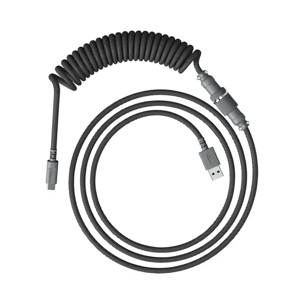 HP HyperX Usb-C-spiraalkabel, Gray thumbnail