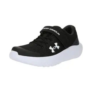 Under Armour Sportschoen 'Surge 4' Zwart / Wit