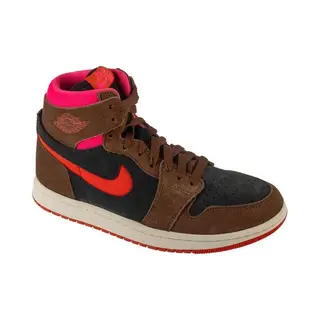 Nike Womens Air Jordan 1 Zm Air Cmft 2 Trainers DV1305 Sneakers Shoes (Uk 7.5 Us 10 Eu 42, Cacao Wow Picante Red Black 206)