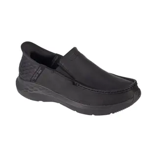 Skechers Men's Parson Oswin, Black Leather, 10 Uk