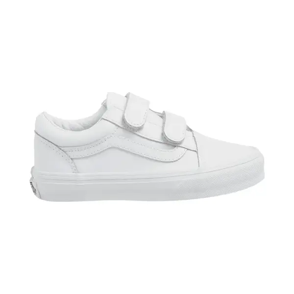Vans Old Skool V Kinderschoenen Wit Eu 28 Jongens, Meisjes thumbnail