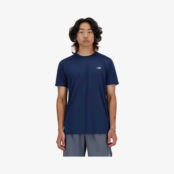 New Balance Sport Essentials T-Shirt Marineblau - S thumbnail
