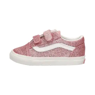 Vans Old Skool V Glitter Sneakers Roze - Dames - Maat 23.5