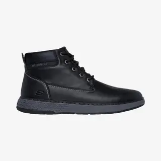 Skechers Waterproof Relaxed Fit Garlan Deno Stiefel Schwarz - 41