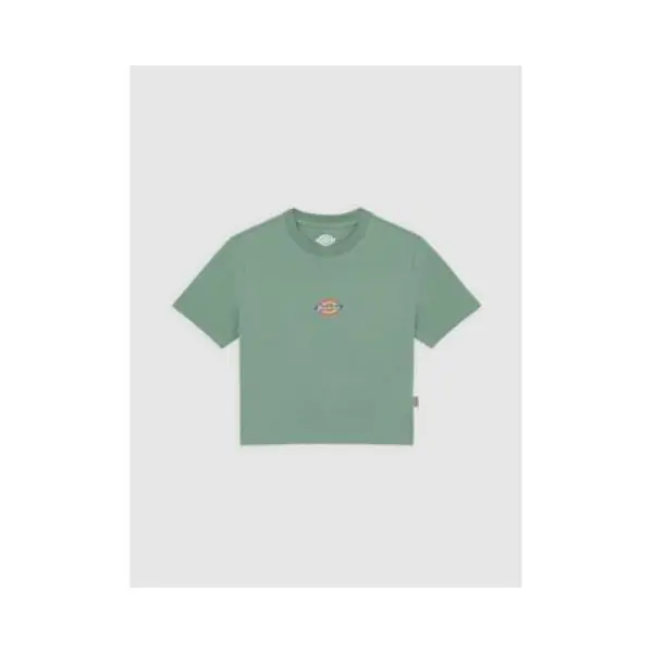 Dickies - Maple Valley Mid Weight T-shirt, Woman, Green, Size, Xs thumbnail