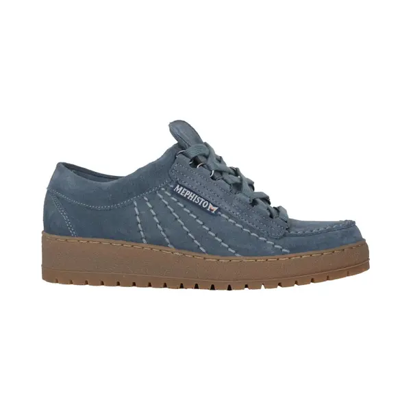 Mephisto Rainbow - Heren Veterschoen - Blauw - Maat 38.5 (Eu) 5.5 (Uk) thumbnail