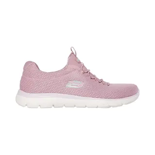 Skechers Summits Bungee Mvmt Mauve Womens Trainers 150268 In A Plain Textile In Size 5
