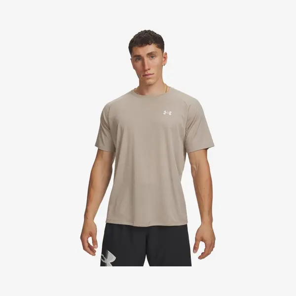 Under Armour Ua Tech Textured Ss Timberwolf Taupe - L thumbnail