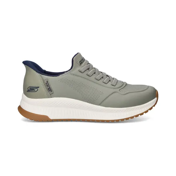 Skechers Bobs Squad 4 Heren Sneakers Groen - Maat 47.5 - Extra Comfort - Memory Foam thumbnail