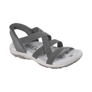 Skechers Reggae Slim Stretch Flex Sandal In Olive