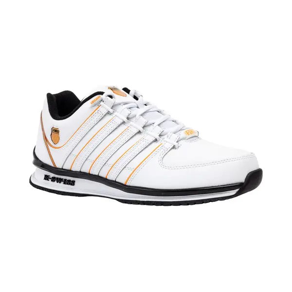 K-Swiss Herren Rinzler Sneaker, Wt/Orngppy/Bk, 40 Eu thumbnail