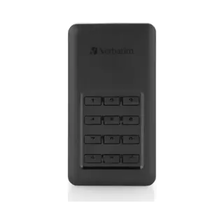 Verbatim Store 'n' Go Portable Ssd with Keypad Access 256GB