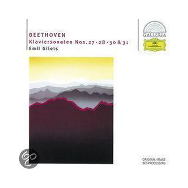 Beethoven, Piano Sonatas Nos 27, 28, 30, 31 / Gilels thumbnail