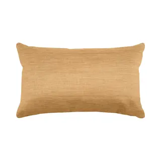 Stof Textile Sierkussen Bea - Camel - 30 X 50 Cm - Bank Kussens - Zitkussens - Binnen/buiten - Polyester