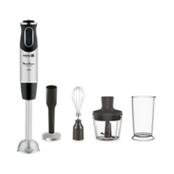 Moulinex Quickchef Staafmixer 1000 W Zwart, Roestvrijstaal thumbnail