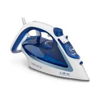 Calor Easygliss Dampfbügeleisen Durilium-Sohle 2400 W Blau, Weiß