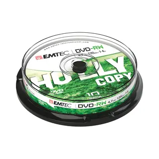 Emtec ECOVRW47104CB leere Dvd 4,7 Gb Dvd-Rw 10 Stück(e)